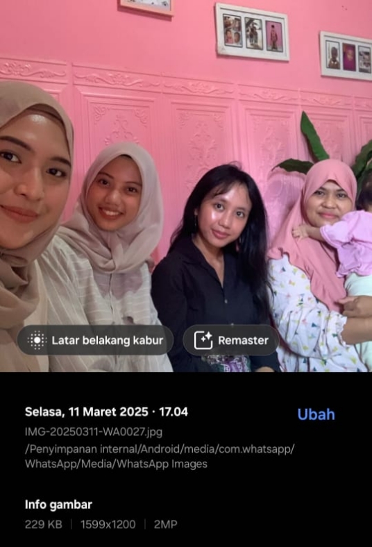 Pertemuan 1 dengan Ibu Wahyuni dan Adik Shanum (2025)